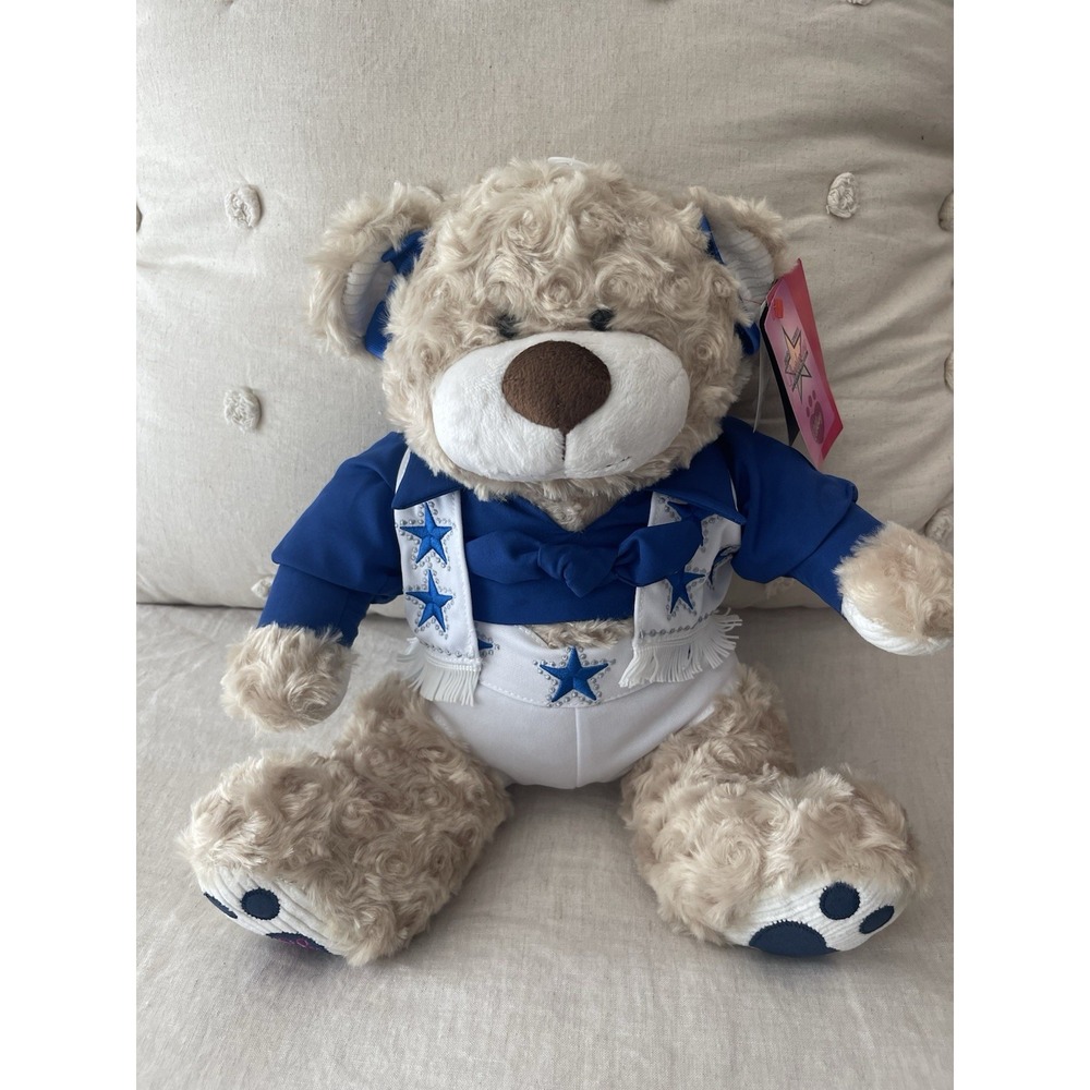Dallas Cowboys Cheerleaders Abbey Plush Bear DCC NFL Forever Collectibles FOCO